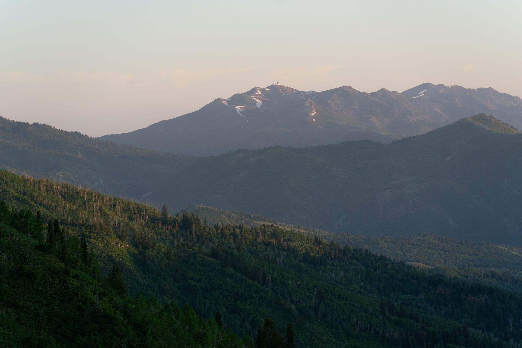 Utah mountains and valley landscape